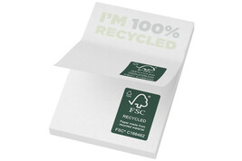 Sticky-Mate® recycelte Haftnotizen 50 x 75 mm bedrucken, Art.-Nr. 21285