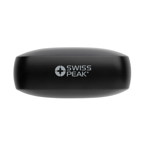 Swiss Peak TWS ANC Earbuds schwarz bedrucken, Art.-Nr. P329.361