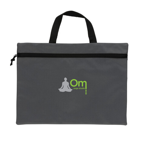 Impact AWARE™ Basic Dokumententasche anthrazit bedrucken, Art.-Nr. P729.282
