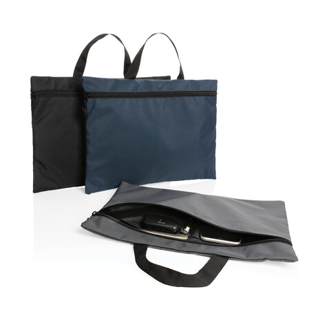 Impact AWARE™ Basic Dokumententasche anthrazit bedrucken, Art.-Nr. P729.282