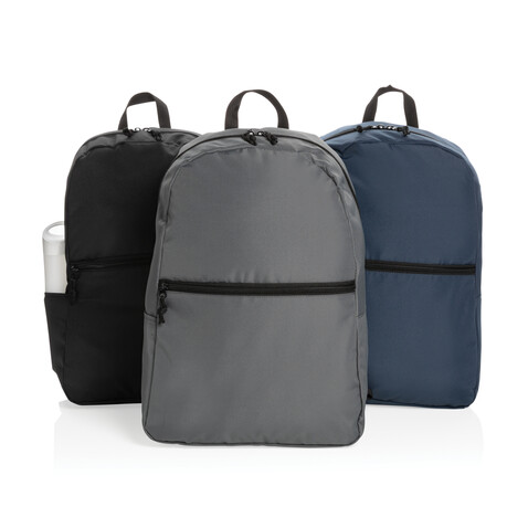 Impact AWARE™ RPET Basic Rucksack schwarz bedrucken, Art.-Nr. P762.731 Impact AWARE™ RPET Basic Rucksack schwarz bedrucken, Art.-Nr. P762.731