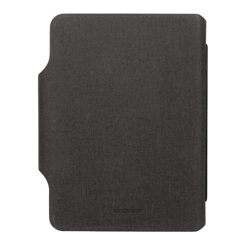 Artic magnetisches 10W Wireless Charging Notizbuch schwarz bedrucken, Art.-Nr. P774.312