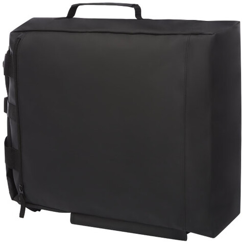 Resi wasserabweisender 15&quot; Laptop-Rucksack 23L, schwarz bedrucken, Art.-Nr. 12052890