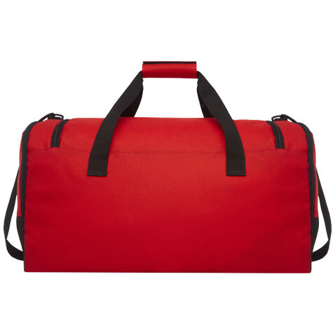 Retrend RPET Reisetasche 40L, rot bedrucken, Art.-Nr. 12053421