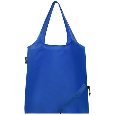 Sabia faltbare RPET Tragetasche 7L, royalblau bedrucken, Art.-Nr. 12054153