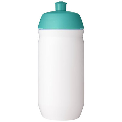 HydroFlex™ 500 ml Squeezy Sportflasche, aquablau, weiss bedrucken, Art.-Nr. 21044151