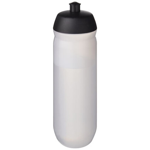 HydroFlex™ Clear 750 ml Squeezy Sportflasche, schwarz, klar mattiert bedrucken, Art.-Nr. 21044290 HydroFlex™ Clear 750 ml Squeezy Sportflasche, schwarz, klar mattiert bedrucken, Art.-Nr. 21044290
