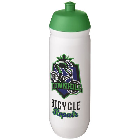 HydroFlex™ 750 ml Squeezy Sportflasche, grün, weiss bedrucken, Art.-Nr. 21044361 HydroFlex™ 750 ml Squeezy Sportflasche, grün, weiss bedrucken, Art.-Nr. 21044361
