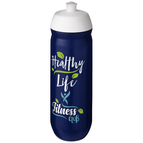 HydroFlex™ 750 ml Squeezy Sportflasche, weiss, blau bedrucken, Art.-Nr. 21044394 HydroFlex™ 750 ml Squeezy Sportflasche, weiss, blau bedrucken, Art.-Nr. 21044394