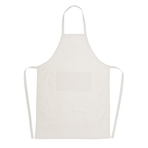 Impact AWARE™ recycelte Baumwollschürze 180gr off white bedrucken, Art.-Nr. P262.840