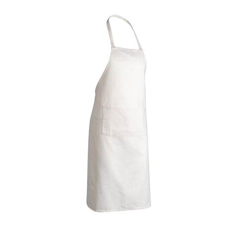 Impact AWARE™ recycelte Baumwollschürze 180gr off white bedrucken, Art.-Nr. P262.840