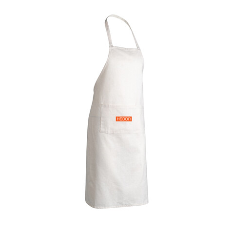 Impact AWARE™ recycelte Baumwollschürze 180gr off white bedrucken, Art.-Nr. P262.840