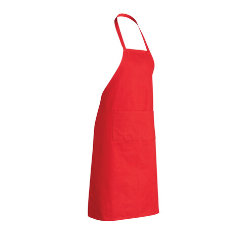 Impact AWARE™ recycelte Baumwollschürze 180gr rot bedrucken, Art.-Nr. P262.844