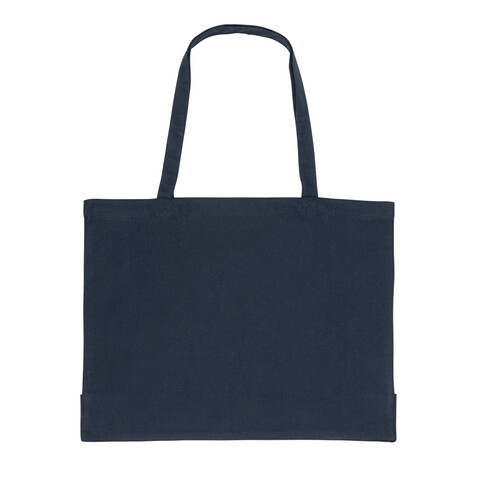Impact AWARE™ recycelte Baumwoll-Shopper 145gr navy blau bedrucken, Art.-Nr. P762.659 Impact AWARE™ recycelte Baumwoll-Shopper 145gr navy blau bedrucken, Art.-Nr. P762.659