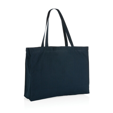Impact AWARE™ recycelte Baumwoll-Shopper 145gr navy blau bedrucken, Art.-Nr. P762.659 Impact AWARE™ recycelte Baumwoll-Shopper 145gr navy blau bedrucken, Art.-Nr. P762.659