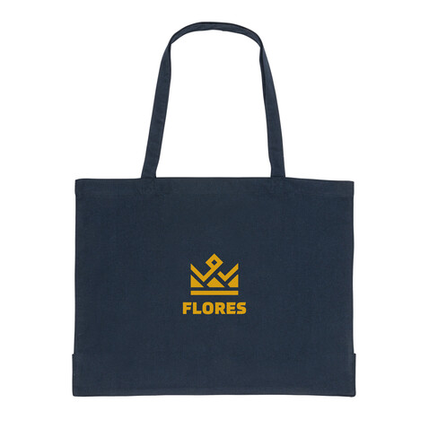 Impact AWARE™ recycelte Baumwoll-Shopper 145gr navy blau bedrucken, Art.-Nr. P762.659 Impact AWARE™ recycelte Baumwoll-Shopper 145gr navy blau bedrucken, Art.-Nr. P762.659