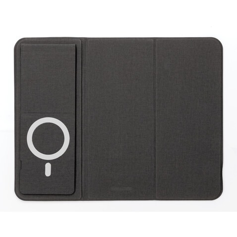 Artic magnetischer 10W Wireless Charging Smartphonehalter schwarz bedrucken, Art.-Nr. P308.332