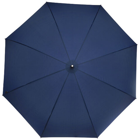 Romee 30&#039;&#039; windbeständiger Golfschirm aus recyceltem PET, navy bedrucken, Art.-Nr. 10940955