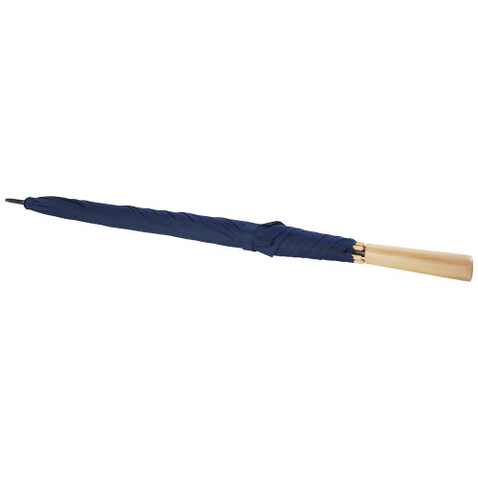 Romee 30&#039;&#039; windbeständiger Golfschirm aus recyceltem PET, navy bedrucken, Art.-Nr. 10940955