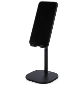 Rise Ständer für Handy/Tablet, schwarz bedrucken, Art.-Nr. 12419290