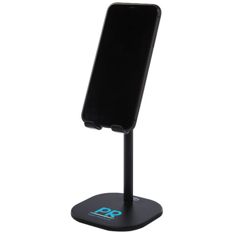 Rise Ständer für Handy/Tablet, schwarz bedrucken, Art.-Nr. 12419290