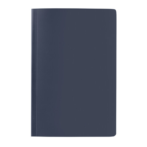 Impact Softcover A5 Notizbuch mit Steinpapier navy blau bedrucken, Art.-Nr. P774.215