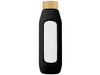 Tidan 600 ml Flasche aus Borosilikatglas mit Silikongriff, schwarz bedrucken, Art.-Nr. 10066690