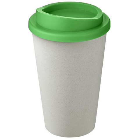 Americano® Eco 350 ml recycelter Becher, weiss, grün bedrucken, Art.-Nr. 21042223 Americano® Eco 350 ml recycelter Becher, weiss, grün bedrucken, Art.-Nr. 21042223