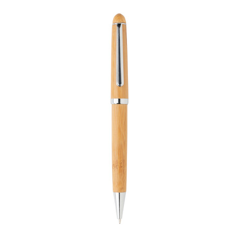 Bamboo Stift in einer Box braun bedrucken, Art.-Nr. P611.319