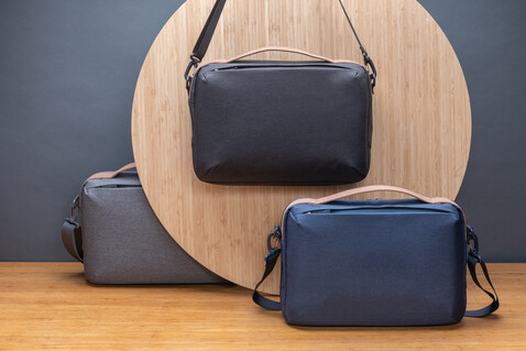 Impact AWARE™ 300D Two-Tone Deluxe 15.6&quot; Laptop-Tasche schwarz bedrucken, Art.-Nr. P732.181
