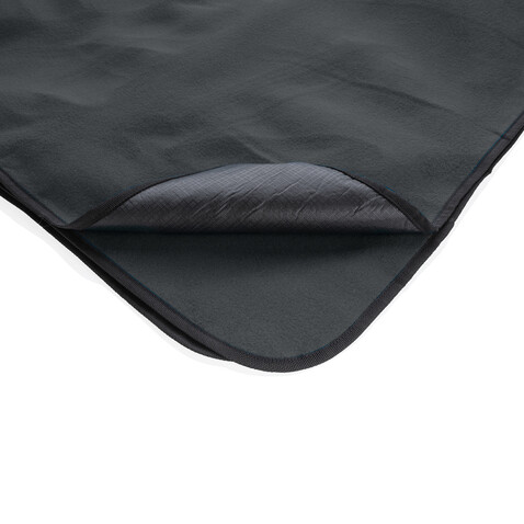 Impact AWARE™ RPET Picknickdecke anthrazit bedrucken, Art.-Nr. P459.072