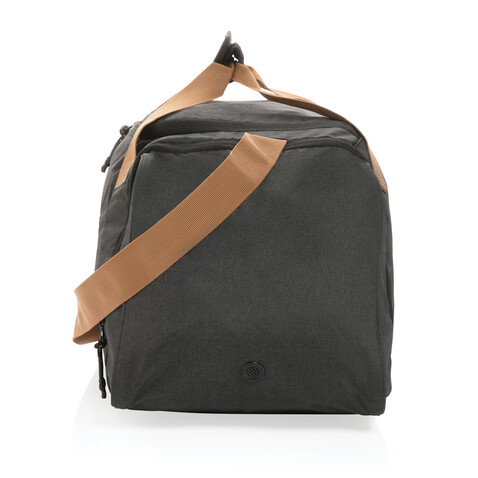 Impact AWARE™ Urban Outdoor Wochenendtasche schwarz bedrucken, Art.-Nr. P707.091