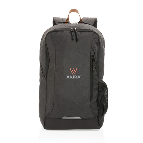 Impact AWARE™ Urban Outdoor Rucksack schwarz bedrucken, Art.-Nr. P762.051