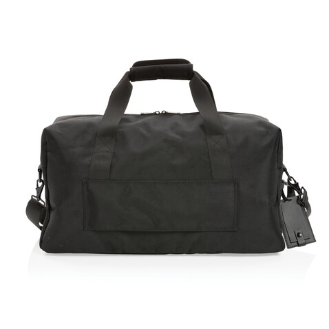 Swiss Peak AWARE™ RPET Voyager Wochenendtasche schwarz bedrucken, Art.-Nr. P707.121 Swiss Peak AWARE™ RPET Voyager Wochenendtasche schwarz bedrucken, Art.-Nr. P707.121