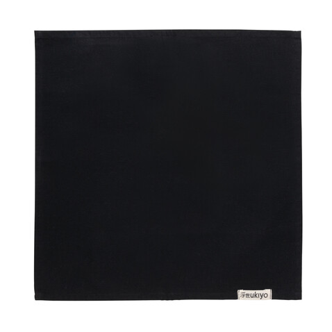 Ukiyo Aware™ 180gr rCotton 4-tlg. Servietten-Set schwarz bedrucken, Art.-Nr. P261.251