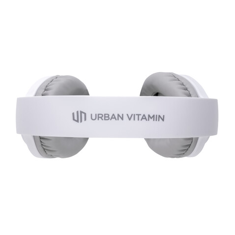 Urban Vitamin Belmont Wireless Kopfhörer weiß bedrucken, Art.-Nr. P329.763