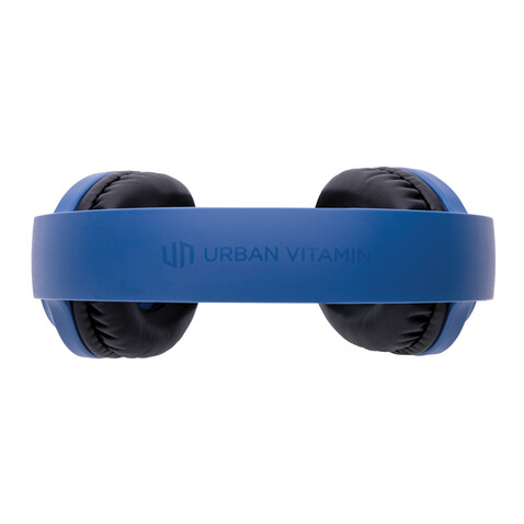 Urban Vitamin Belmont Wireless Kopfhörer blau bedrucken, Art.-Nr. P329.765