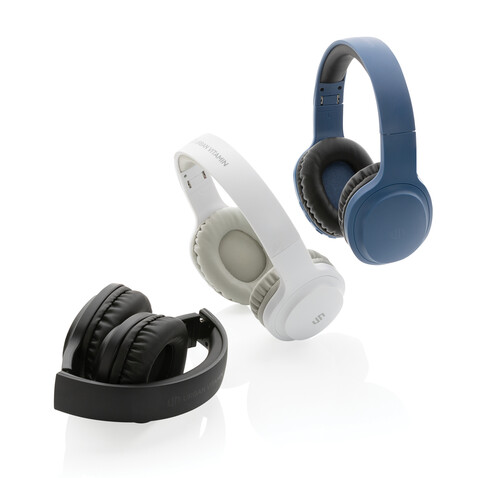Urban Vitamin Belmont Wireless Kopfhörer blau bedrucken, Art.-Nr. P329.765