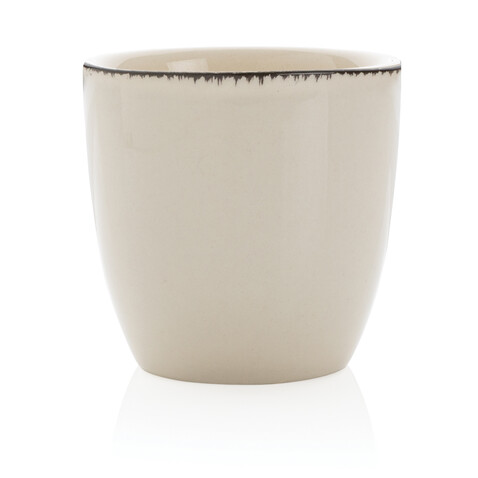 Ukiyo 4-tlg. Keramik-Trinkbecher-Set weiß bedrucken, Art.-Nr. P432.403