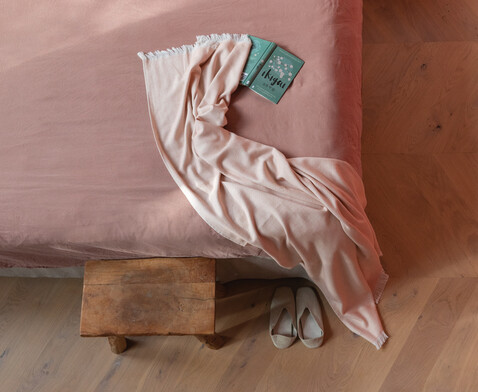 Ukiyo Hisako AWARE™ Four Seasons Handtuch/Decke 100x180cm rosa bedrucken, Art.-Nr. P453.809