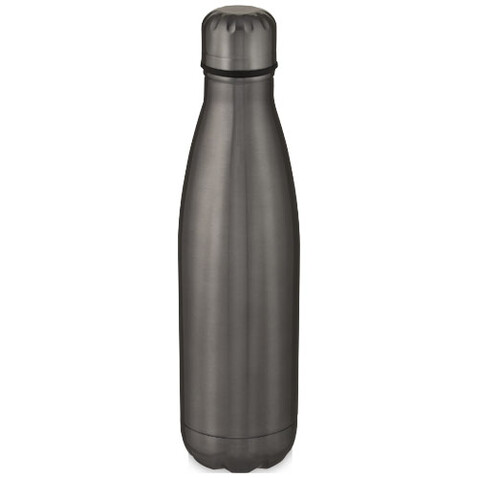 Cove 500 ml vakuumisolierte Edelstahlflasche, Titan bedrucken, Art.-Nr. 10067182