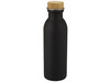 Kalix 650 ml Sportflasche aus Edelstahl, schwarz bedrucken, Art.-Nr. 10067790