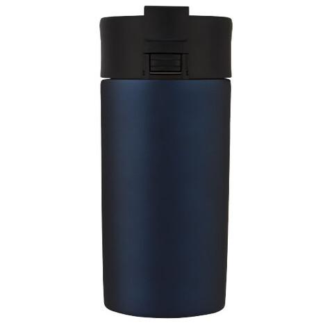 Jetta 330 ml Kupfer-Vakuum Isolierbecher, blau bedrucken, Art.-Nr. 10068952