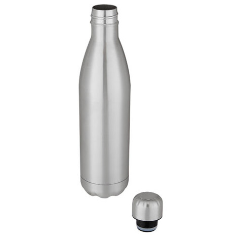 Cove 750 ml vakuumisolierte Edelstahlflasche, silber bedrucken, Art.-Nr. 10069381