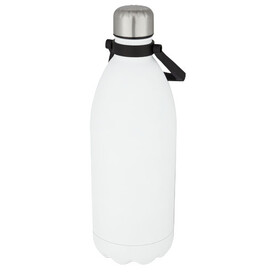 Cove 1,5 l Vakuum-Isolierflasche, weiss bedrucken, Art.-Nr. 10071001 Cove 1,5 l Vakuum-Isolierflasche, weiss bedrucken, Art.-Nr. 10071001