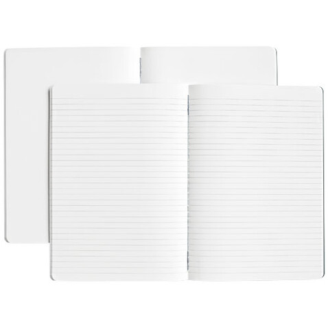 Karst® A5 Notizbuch, Doppelpack, schiefergrau bedrucken, Art.-Nr. 10779282