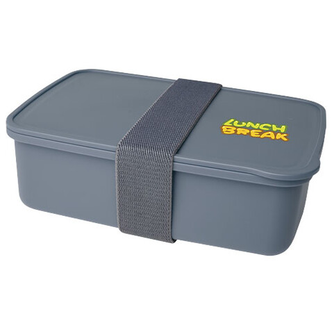 Dovi Lunchbox, schiefergrau bedrucken, Art.-Nr. 11327491