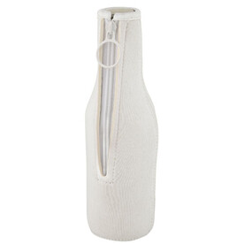 Fris Flaschenmanschette aus recyceltem Neopren, weiss bedrucken, Art.-Nr. 11328701 Fris Flaschenmanschette aus recyceltem Neopren, weiss bedrucken, Art.-Nr. 11328701