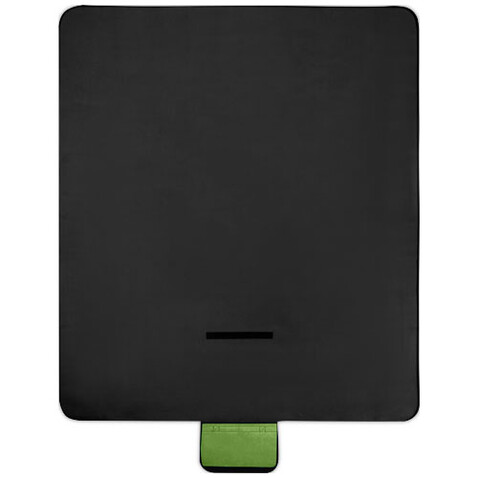 Salvie Picknickdecke aus recyceltem Kunststoff, grün bedrucken, Art.-Nr. 11329491