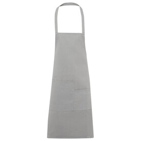 Khana 280 g/m² Schürze aus Baumwolle, grau bedrucken, Art.-Nr. 11329582